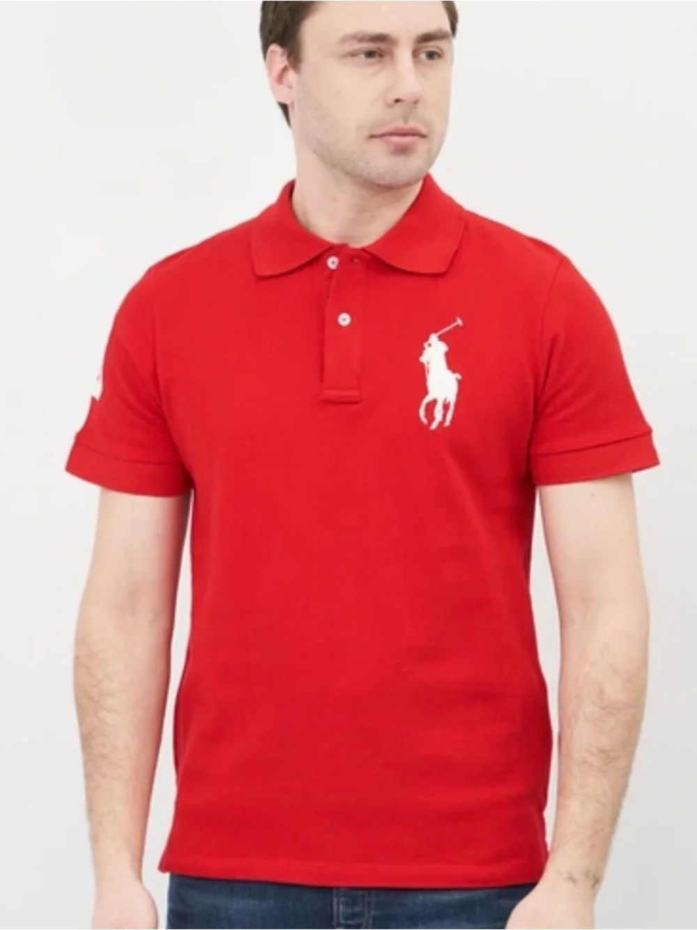 Polo by Ralph Lauren Men's Orange Classic Polo Shirt xl